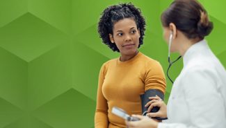 Healthcare provider and patient link to Providers and Services page