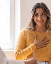 Person visiting a behavioral health provider link to Behavioral Health Care page